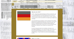 Desktop Screenshot of coc-online.net